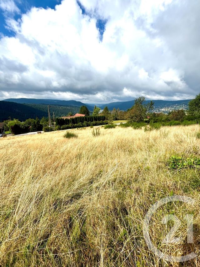 terrain à vendre - 1055.0 m2 - GERARDMER - 88 - LORRAINE - Century 21 Marion Et Colin